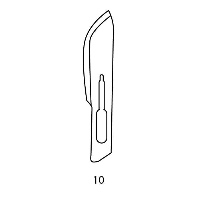 Carbon Steel Scalpel Blades #10