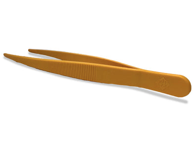 Forcep, PMP Round Tip, 250 mm, Yellow (6/PK)