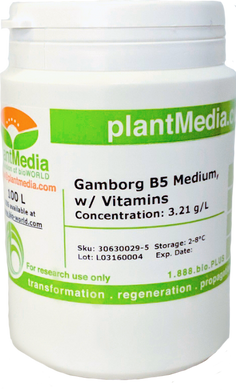 Gamborg B5 Medium, w/ Vitamins