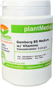 Gamborg B5 Medium, w/ Vitamins