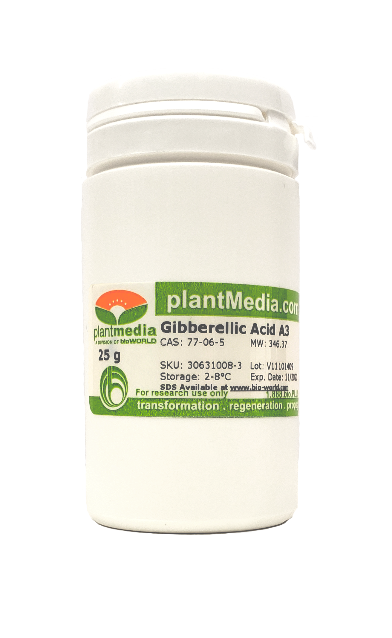 Gibberellic Acid A3 – PlantMedia