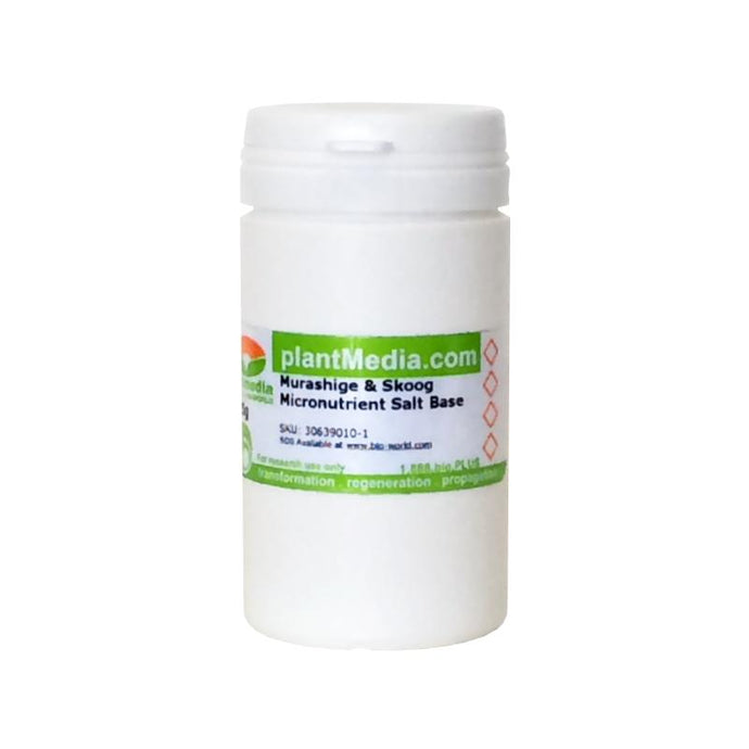 Murashige & Skoog Micronutrient Salt Base