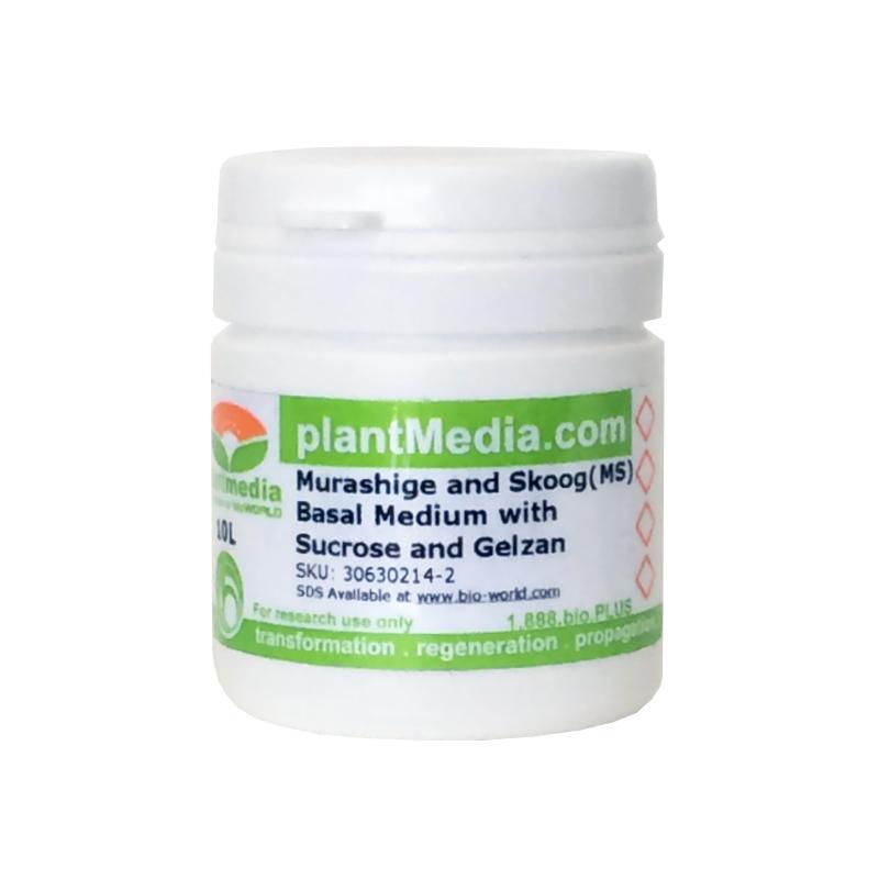 Murashige and Skoog (MS) Medium w/ Vitamins, Sucrose, and Gelzan ...