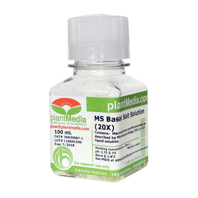Murashige and Skoog (MS) Basal Salt Concentrate (20X)
